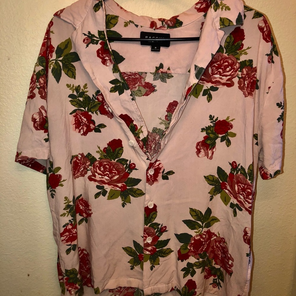 pacsun button down shirt